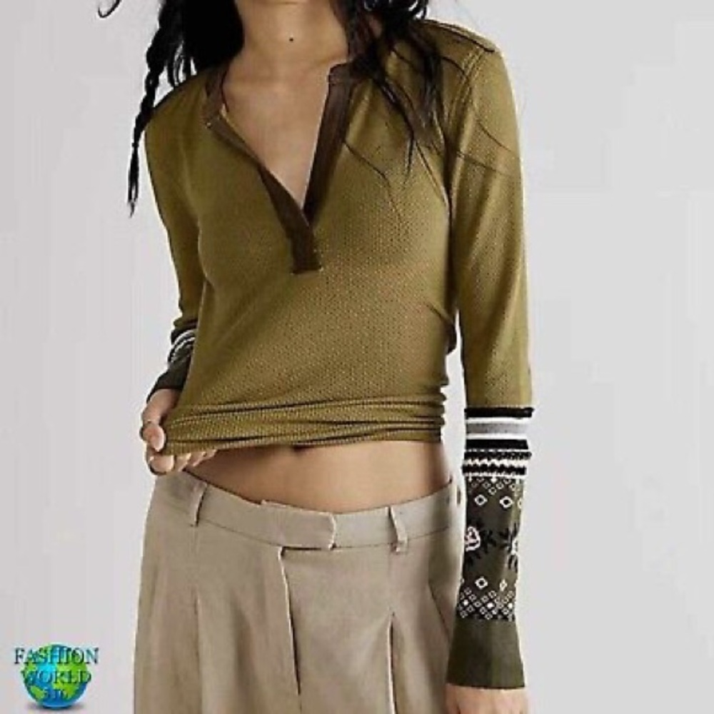 NWOT FP Mikah Layering Cuff Thermal